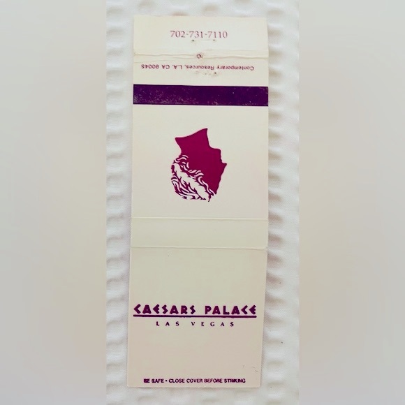 Matchbook Caesars Palace Las Vegas Matchbox - Picture 1 of 4